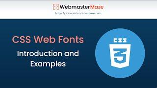 CSS Web Fonts