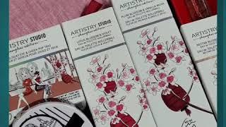 Artistry STUDIO 雅姿 城市彩妝-上海系列 絢彩絲綢眼頰彩盤 滾珠香氛