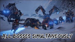 Aloy vs All Bosses Simultaneously / Ultra Hard (HZD Arena)