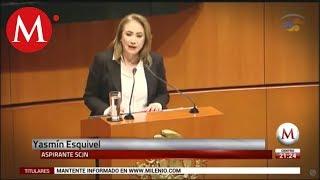 Yasmín Esquivel Mossa es la nueva ministra de la Suprema Corte