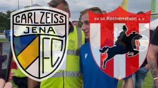 FC Carl Zeiss Jena vs SV 08 Rothenstein - Traditionsduell mit deutlichem Ergebnis