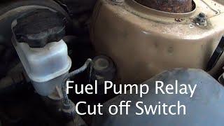 Fuel Pump Relay Cut-off Switch - Easy Fix 2001 - 2005 Hyundai Sante Fe