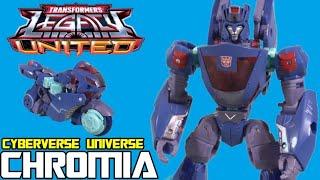 Cyberverse Universe Chromia Review - Transformers Legacy United