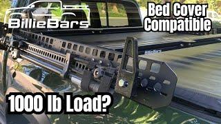 Billie Bars: Truck Bed Crossbars + Molle Panels + Tonneau Cover