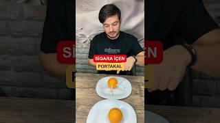 Sigara içen portakal - Sigara içmenin zararları - #youtubeshorts #sorts #tiktok #keşfet #diy #reklam