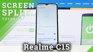 How to Split Screen in REALME C15 – Create Double Screen