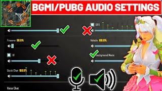 2.9 Update Sound Settings Increase Footsteps 100% Working | Bgmi Audio Setting | Mr Emoji Gaming