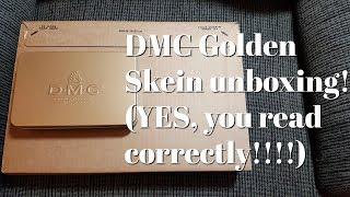 Flosstube #161 DMC Golden Skein unboxing!!!!!!