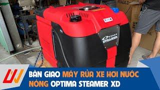 Khách hàng đến tận kho của Uni Việt để mua máy rửa xe hơi nước nóng Optima Steamer