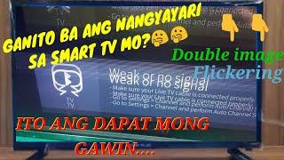 How to repair Devant Smart tv flickering and double image,paano ayusin ang Devant led smart tv,