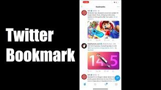 Twitter: How to Bookmark & Find Bookmarks!