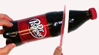 How to Make a GUMMY DR. PEPPER Soda Bottle!