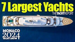 MASSIVE Superyachts at The Monaco Yacht Show | MYS2024