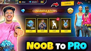 Free Fire New NOOB I’d To PRO In Only 10,000 Diamonds Rarest Account -Garena Free Fire