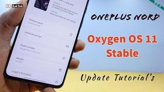 OnePlus Nord OxygenOS 11 Stable Update Install tutorial with tips