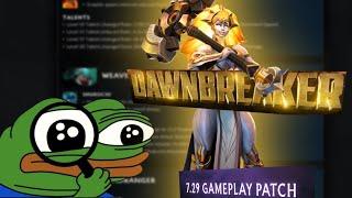 Dawnbreaker looking kinda thicc | Dota 2 Patch 7.29  Mason Analysis