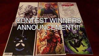 Symbiote Spider-man Variants Winners!