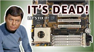 Fixing this motherboard was EASY - but also CHALLENGING!