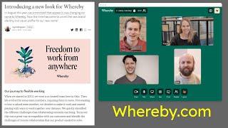 How to use Whereby.com for easy video conversations and the freedom to work from anywhere