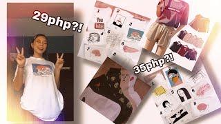 SUPER AFFORDABLE SHOPEE HAUL (OVERSIZED SHIRTS, SHORTS AND ICONIC SOCKS) 