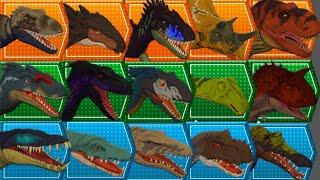 All Jurassic World Dino Trackers Facts App Dinosaurs!! (52/52)