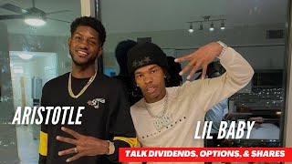 Lil Baby gets stock market advice from Aristotle Investments! MUST WATCH!