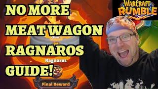 No More Meat Wagons! Ragnaros Boss Guide - Worgen Strategy - Molten Core Raid - Warcraft Rumble