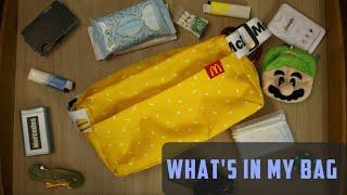 What's in My Bag 2022 Covid Edition (Ft. McDonald's Crossbody Bag Review)