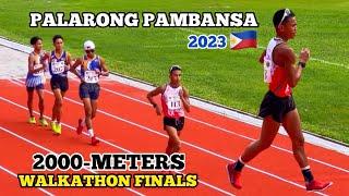 2000-METERS WALKATHON SECONDARY BOYS FINALS | PALARONG PAMBANSA 2023