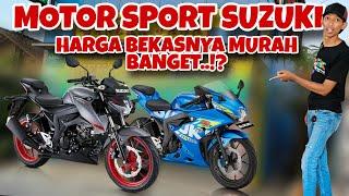 MOTOR SPORT SUZUKI, harga bekasnya murah banget!? ANEKA JASA MOTOR - motor bekas murah