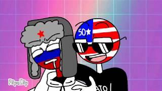 Talk Dirty To Me ~MEME~ | Countryhumans | ft. America and Russia