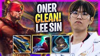 ONER IS SUPER CLEAN WITH LEE SIN! - T1 Oner Plays Lee Sin JUNGLE vs Viego! | Season 2024