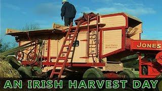 Vintage Farming Scenes on an Irish Harvest Day **Including Music**