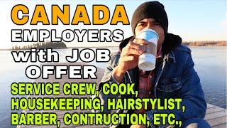 CANADA EMPLOYERS WITH JOB OFFER | LIVE and WORK in CANADA | Step By Step Guide How to Apply