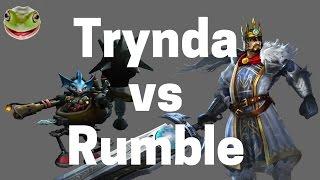 Tryndamere vs Rumble | The Perfect KDA