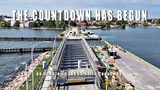 The Countdown has Begun - an update on Kingston, Ontario's La Salle Causeway   4K