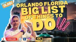 Orlando Florida 40+ Incredible Activities to Try Now!