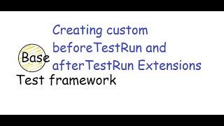 #54 Test Run Extension: To mimic beforeTestRun and afterTestRun methods - that dont exist in Junit5.