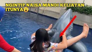 NGINTIP NAISA MANDI SAMPE KE BUKA BAJU NYA || NGINTIP NAISA MANDI KELIATAN ANU NYA