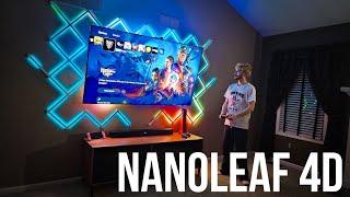 RGB That MATCHES What's On Your TV - Nanoleaf 4D Screen Mirror - Unboxing & Review!