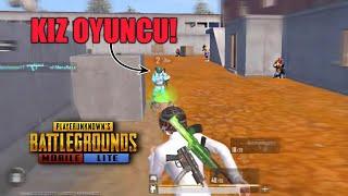 RASTGELE TAKIMA KIZ OYUNCU GELDİ  PUBG MOBİLE Lite