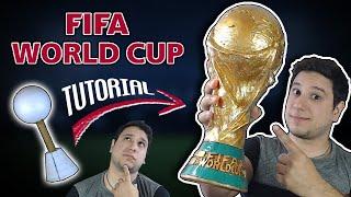 COMO HACER COPA DEL MUNDO / How to make a FIFA World Cup / FIFA WORLD CUP DIY /  MUNDIAL DE FÚTBOL