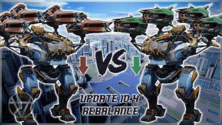 [WR]  Subduer (nerf) VS Decay (nerf) – Mk3 Comparison | War Robots