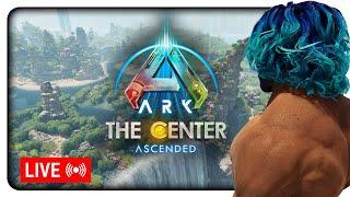 Doing Some Base Building on The Center- Ark Survival Ascended