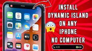 How to Install Dynamic Island on iPhone | Install Dynamic Island on Any iPhone X/XR/11/12/13/14