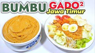 MANIS GURIH LUMER DI MULUT -- RESEP BUMBU GADO GADO JAWA TIMUR || ADA BAHAN ISTIMEWANYA