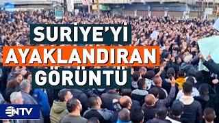 Suriye'yi Ayağa Kaldıran Görüntü! O Kentte Sokağa Çıkma Yasağı İlan Edildi | NTV