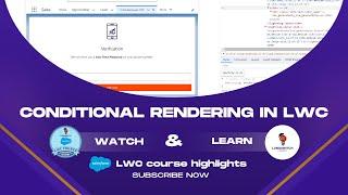 Course Highlights : Conditional Rendering in Salesforce LWC  #longswitchacademy #coding #education