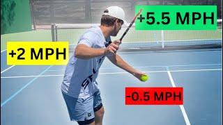 INSTANTLY add 5 mph on your serve! Happy Gilmore Serve