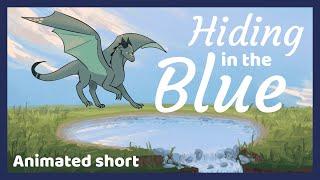 Animated short/AMV - Hiding in the Blue, dragon animation